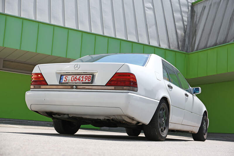 Mercedes-Benz S 350 Turbodiesel, Heckansicht