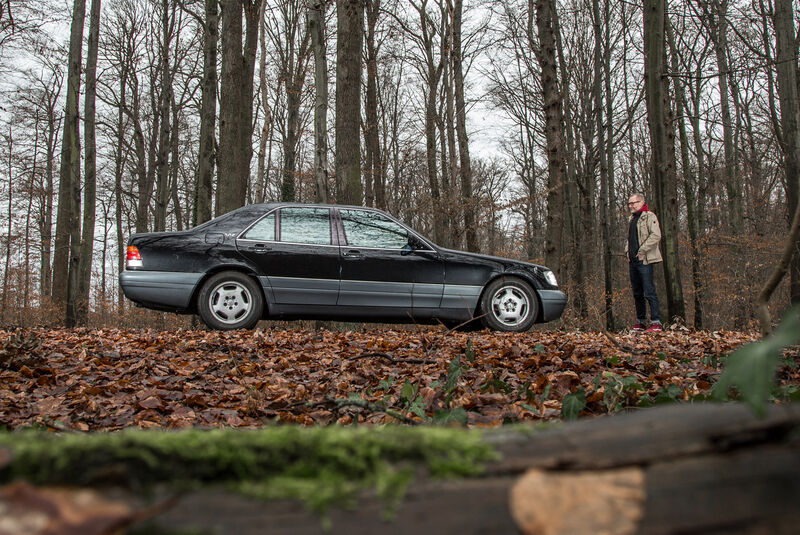 Mercedes-Benz S600, Seitenansicht