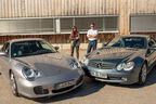 Mercedes-Benz SL, R 230, (2001-2011), Porsche 911, Typ 996 (1997-2004)