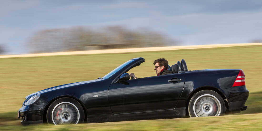 Mercedes-Benz SLK 200 Kompressor, Seitenansicht