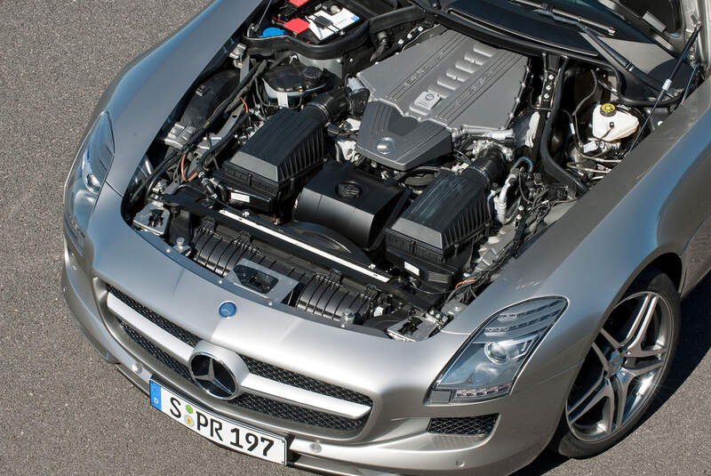 Mercedes-Benz SLS AMG (C 197) Motor