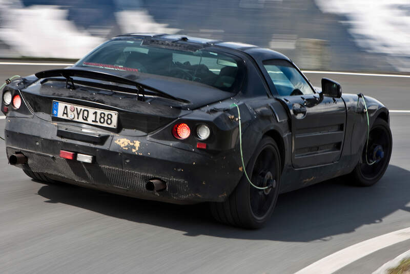 Mercedes-Benz SLS AMG Erlkönig Erprobung