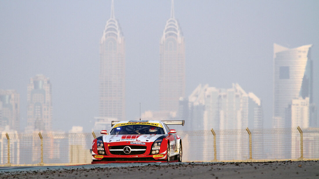 Mercedes-Benz SLS AMG GT3, Dubai, 24-h-Rennen