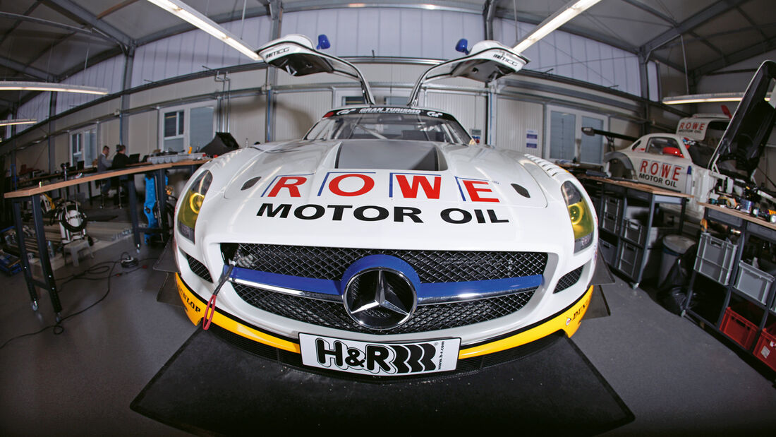 Mercedes-Benz SLS AMG GT3, Front, Kühlergrill