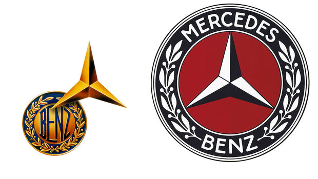 Mercedes Benz Stern Logo Entwicklung