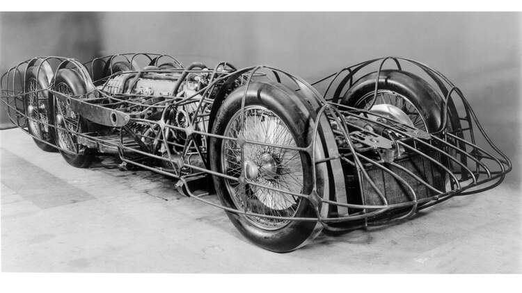 Mercedes T80 Rekordwagen Irrwitz Mit 44 5 Litern Hubraum Auto Motor Und Sport