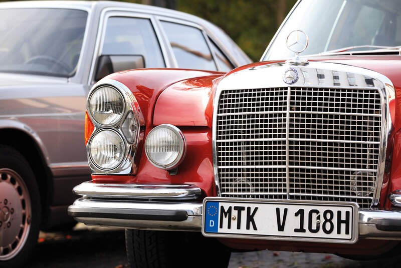 Mercedes-Benz W 108, Kühlergrill