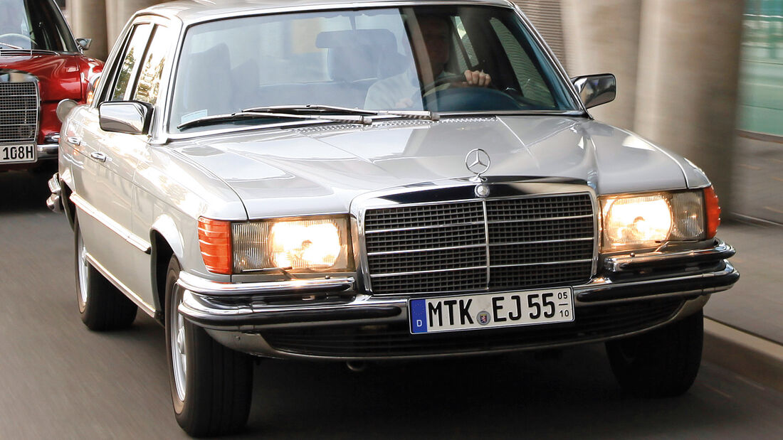 Mercedes-Benz W 116, Frontansicht