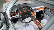 Mercedes-Benz W 126, Cockpit, Lenkrad