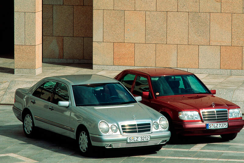 Mercedes-Benz W124 (1984 bis 1995) mit Nachfolger W210