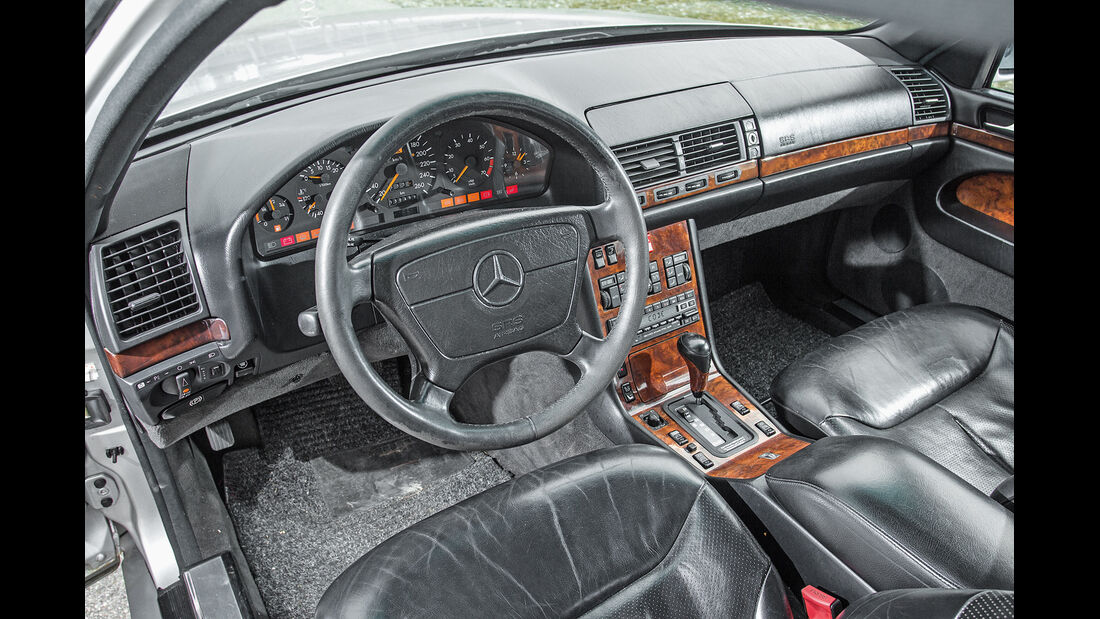 Mercedes-Benz W140, V8/V12, Cockpit