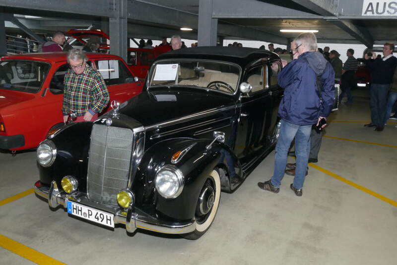 Mercedes-Benz W187 auf der Bremen Classic Motorshow 2020