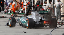 Mercedes - Boxenstopp - Formel 1 2013