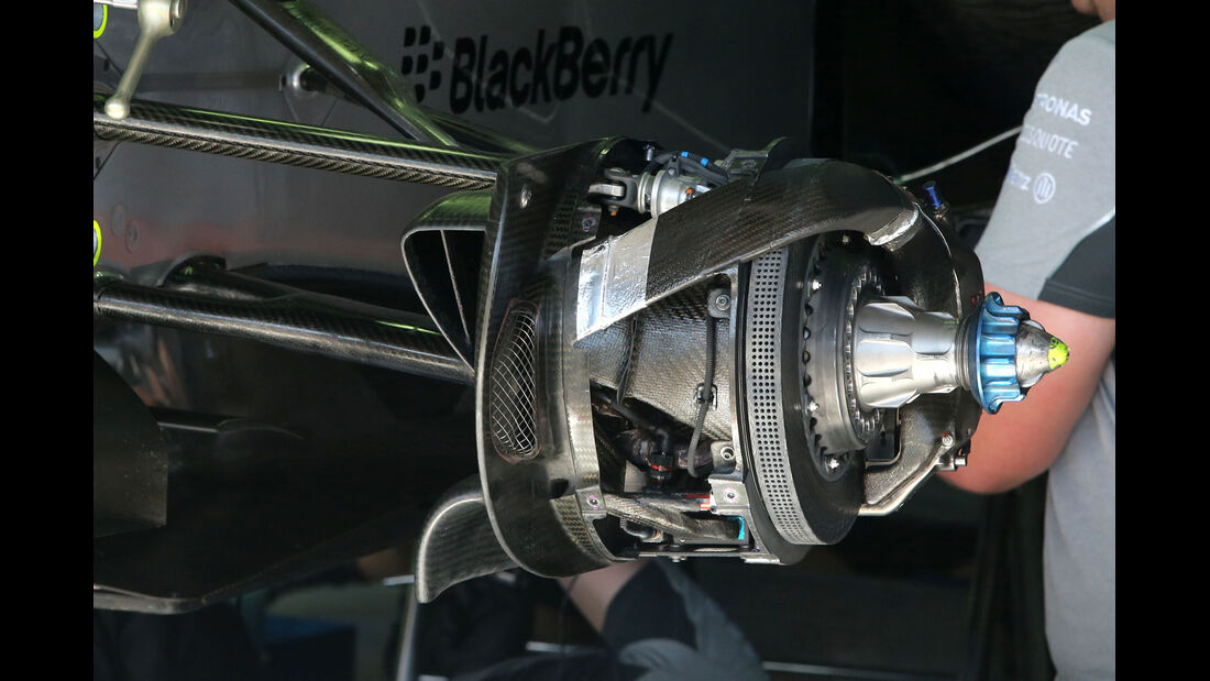 Mercedes-Bremse - Formel 1 - GP Deutschland - Hockenheim - 19. Juli 2014