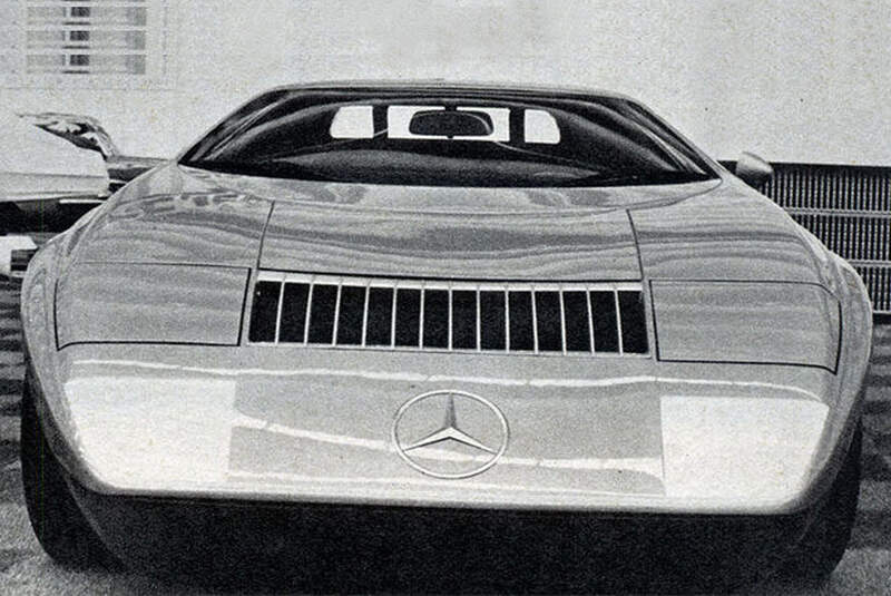 Mercedes, C 111, IAA 1969