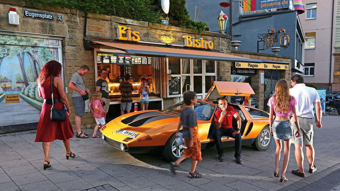 Mercedes C 111, Stuttgart, Cruising, Impression