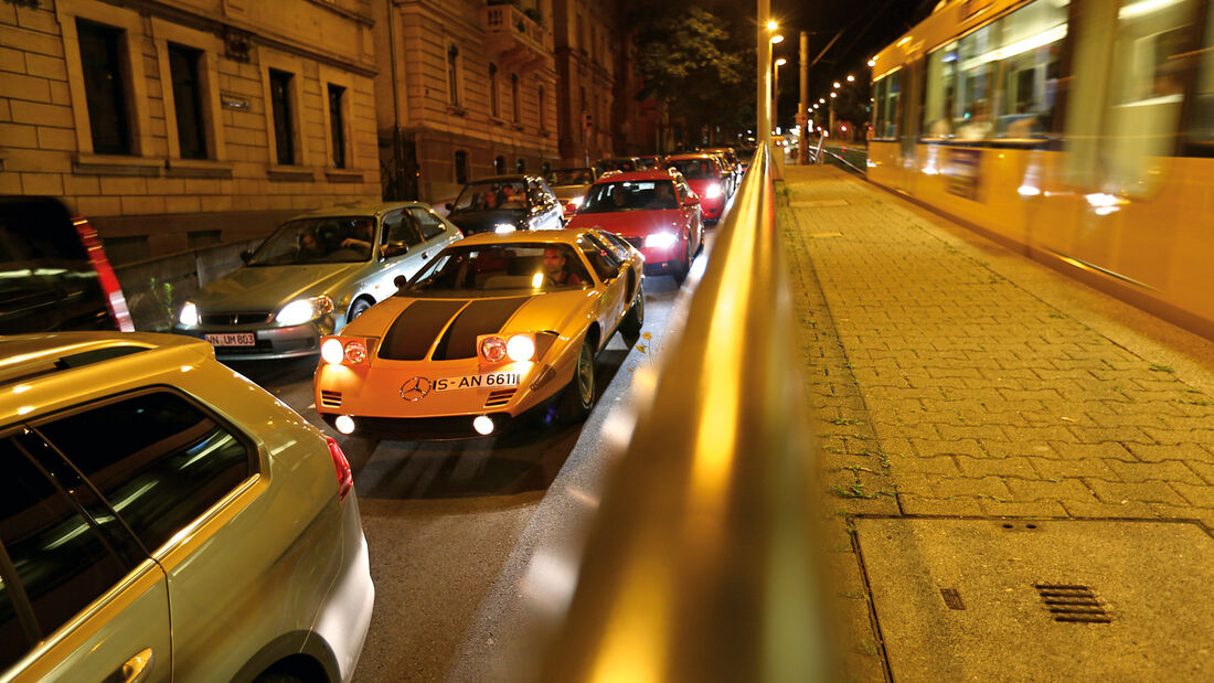 Mercedes C 111, Stuttgart, Cruising, Impression