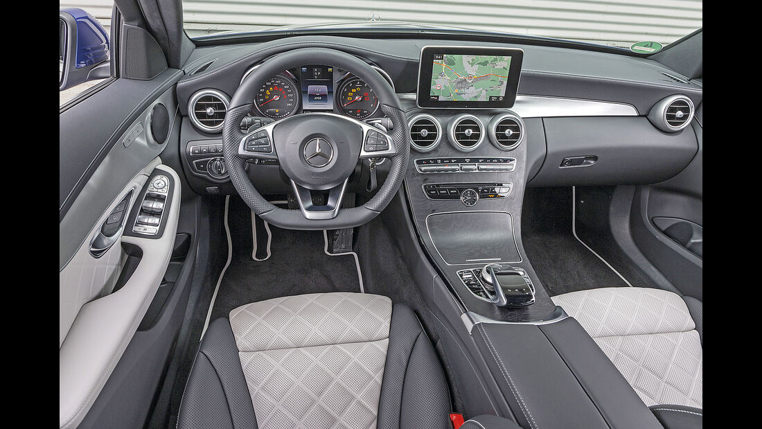 Mercedes C 160 T, interieur