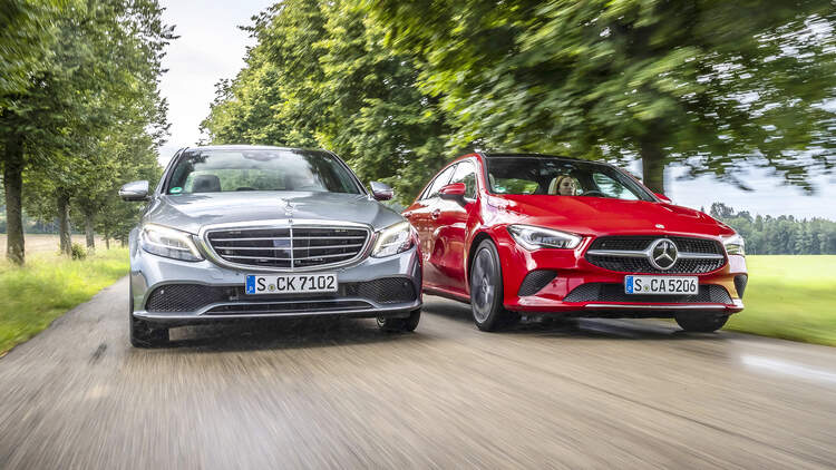 Mercedes C 200 Und Mercedes Cla 200 Im Test Auto Motor Und Sport