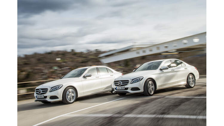 Motorvarianten Vergleich Mercedes C 220 D Und C 250 D Auto Motor Und Sport