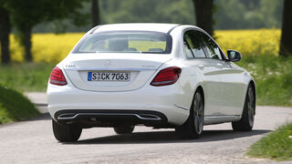 Mercedes C 250 Bluetec, Heckansicht