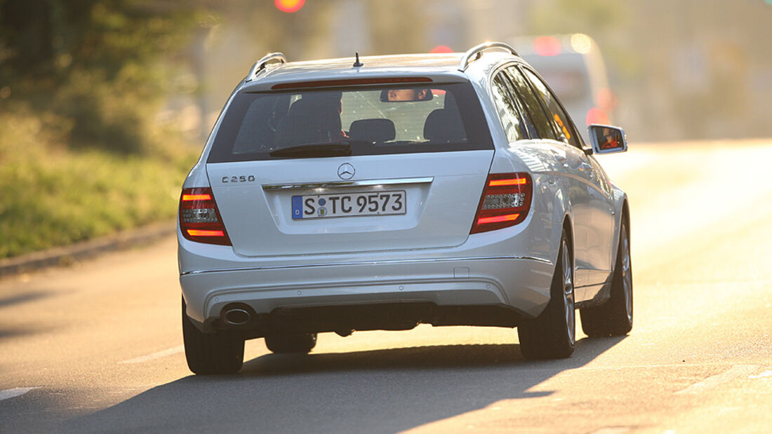 Mercedes C 250 T-Modell, Heckansicht