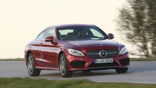 Mercedes C 300 Coupé, Frontansicht