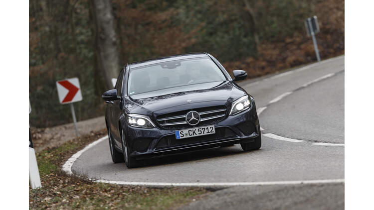 Mercedes C 300 Mit Vierzylinder Turbo Im Test Auto Motor Und Sport