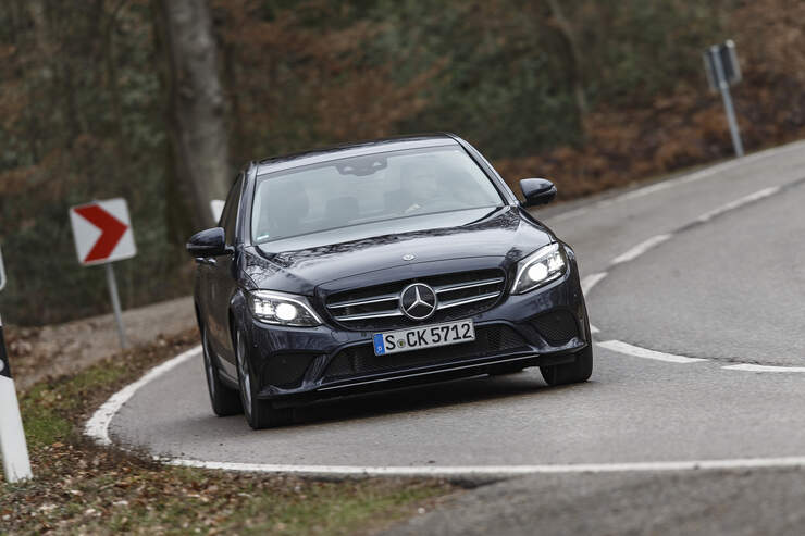 Mercedes C 300 Mit Vierzylinder Turbo Im Test Auto Motor Und Sport