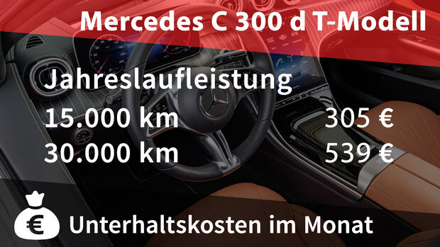 Mercedes C 300 d T-Modell Kosten Realverbrauch