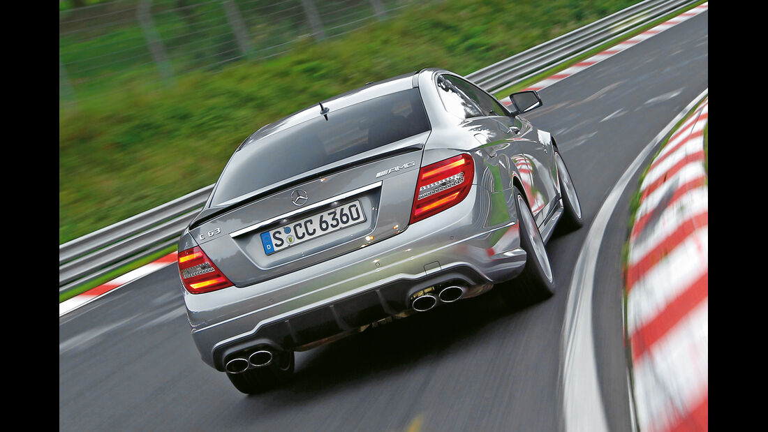 Mercedes C 63 AMG Coupé Performance Package, Heckansicht