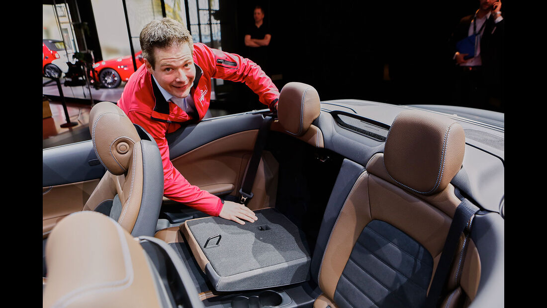 Mercedes C-Cabrio Sitzprobe Jochen Knecht