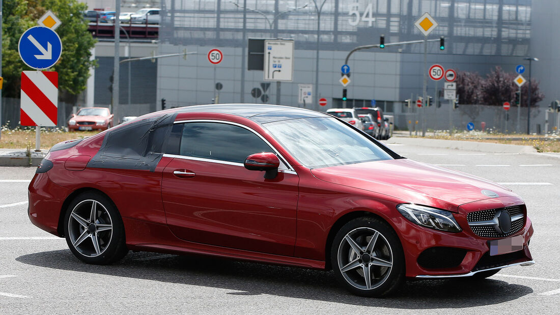 Mercedes C-Coupé Erlkönig