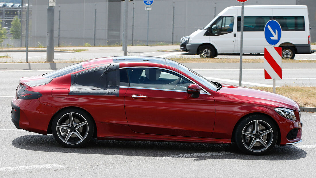 Mercedes C-Coupé Erlkönig