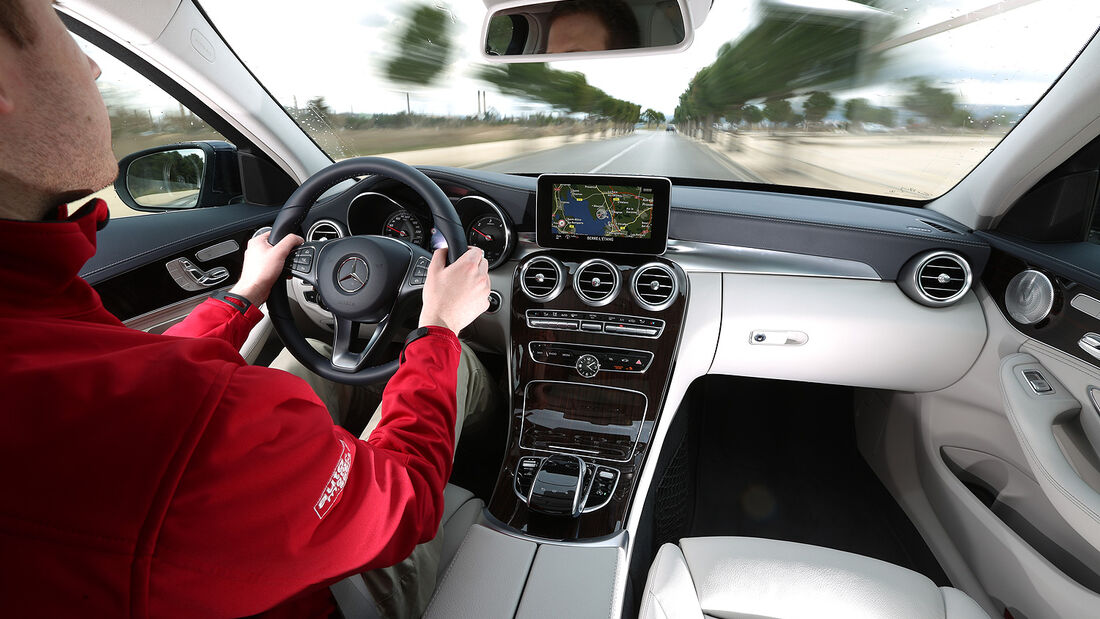 Mercedes C-Klasse, Cockpit, Innenraum