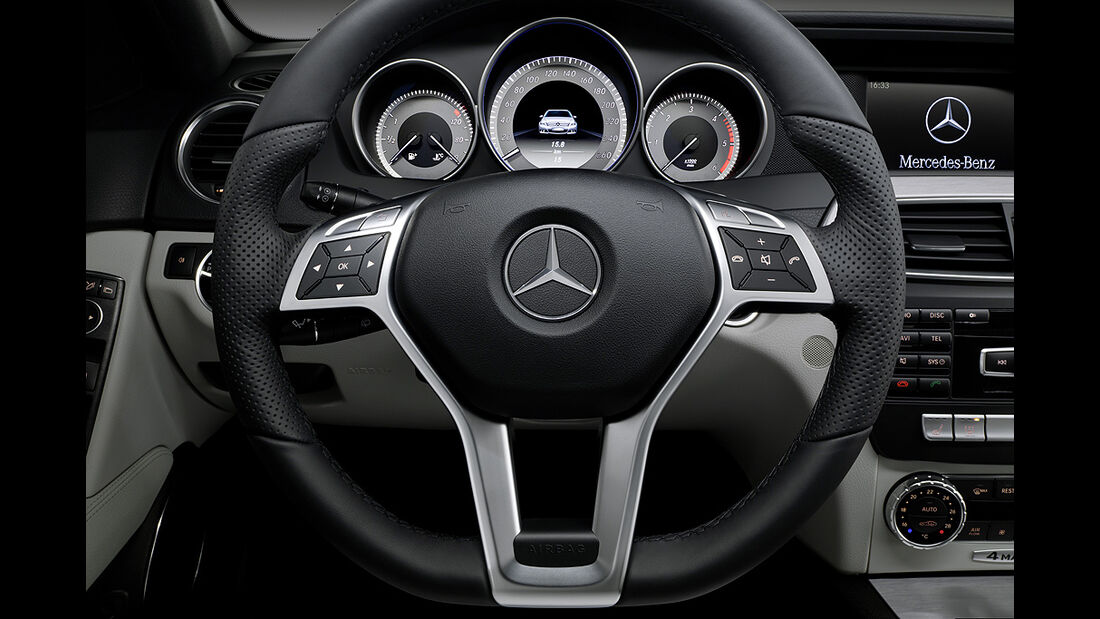 Mercedes C-Klasse Facelift, Avantgarde, Innenraum, Cockpit
