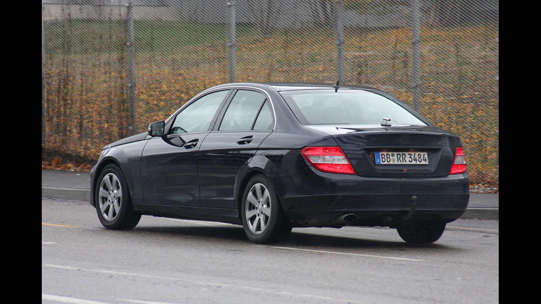 Mercedes C-Klasse Facelift Erlkönig