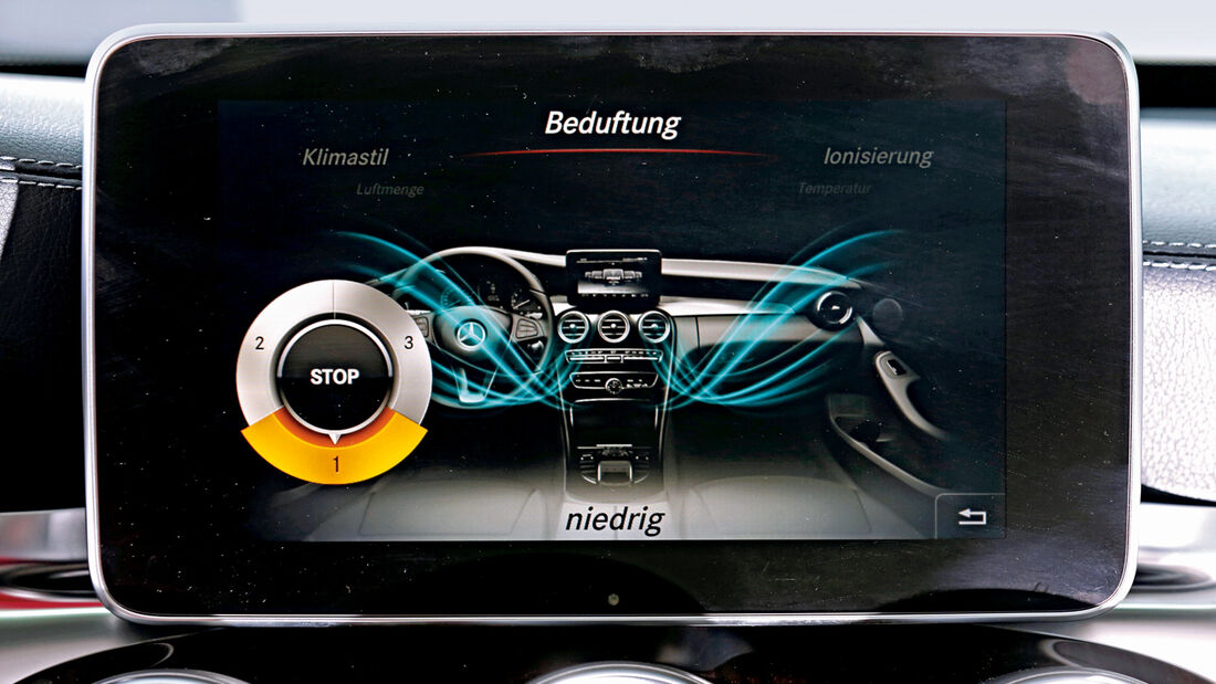 Mercedes C-Klasse, Kaufberatung, Bildschirm