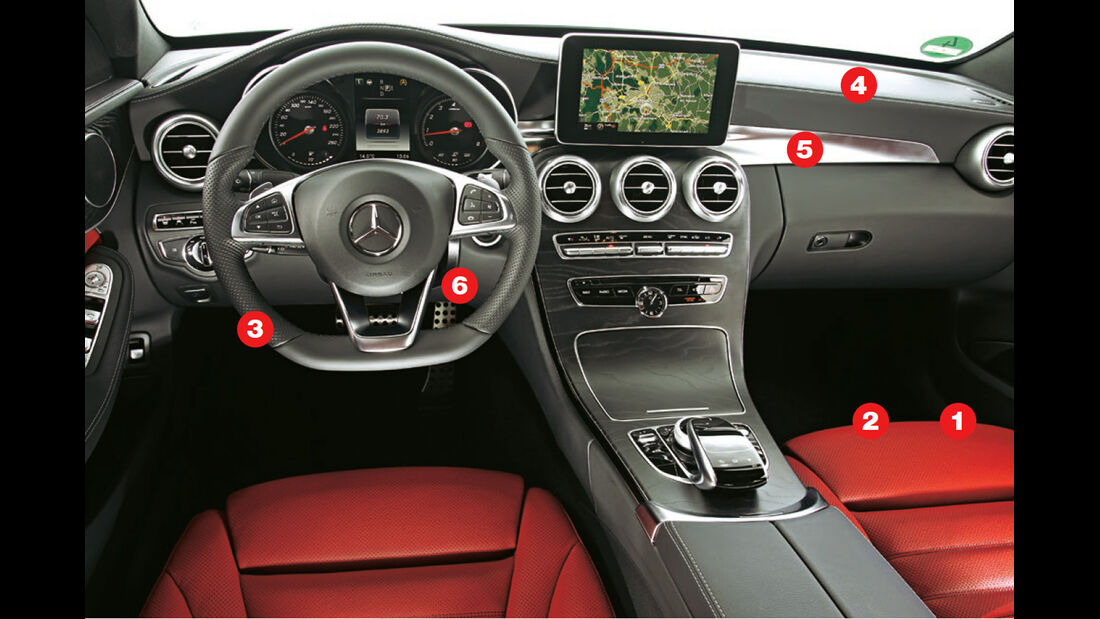 Mercedes C-Klasse, Kaufberatung, Cockpit