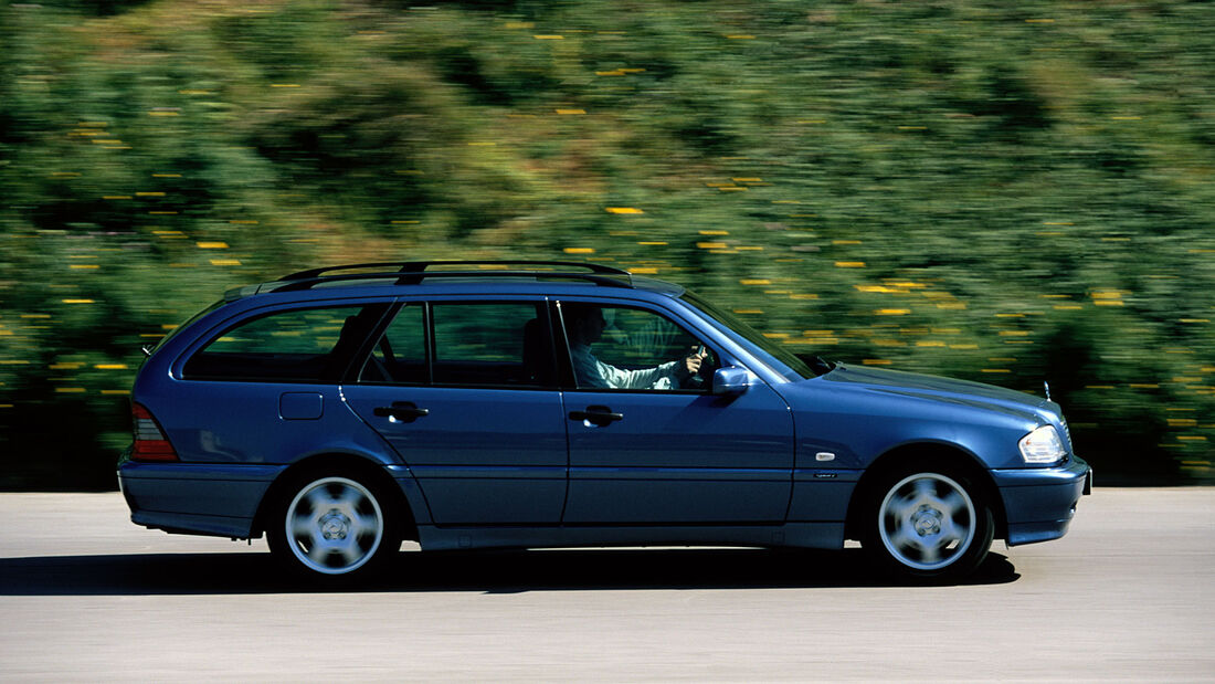 Mercedes C-Klasse T-Modell S202 Facelift Fahraufnahme (1997-2001)