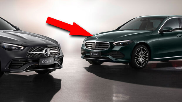 So sieht sie aus: Mercedes-Benz C-Klasse W206: Die ersten Bilder