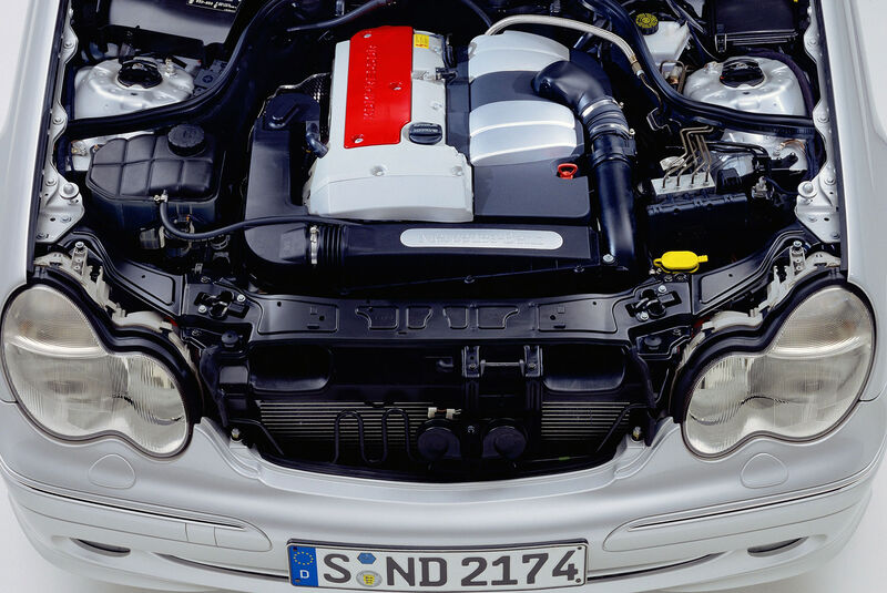 Mercedes C-Klasse W203 M111 Evo Kompressor-Vierzylinder-Motor