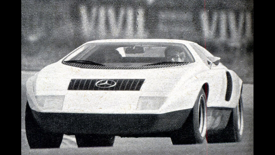Mercedes, C111, IAA 1969