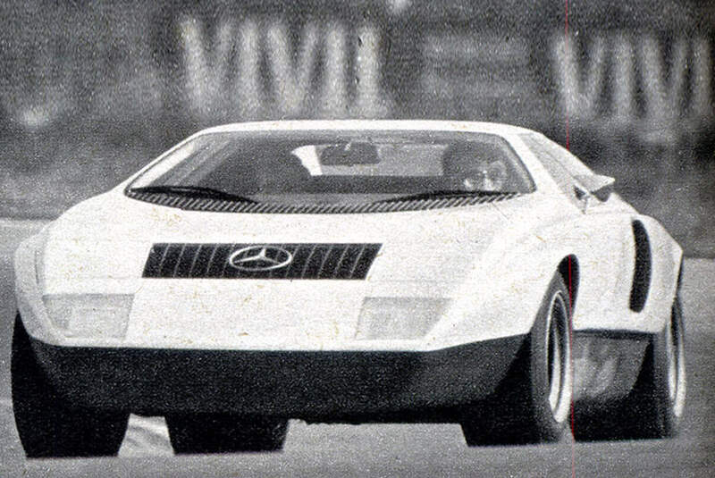 Mercedes, C111, IAA 1969