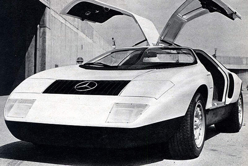 Mercedes, C111, IAA 1969