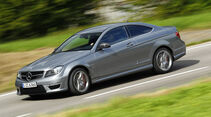 Mercedes C63 AMG Coupe Performance Package, Seitenansicht