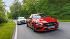 Mercedes CLA 250 4Matic, Audi A3 Limousine 40 TFSI Quattro, Exterieur