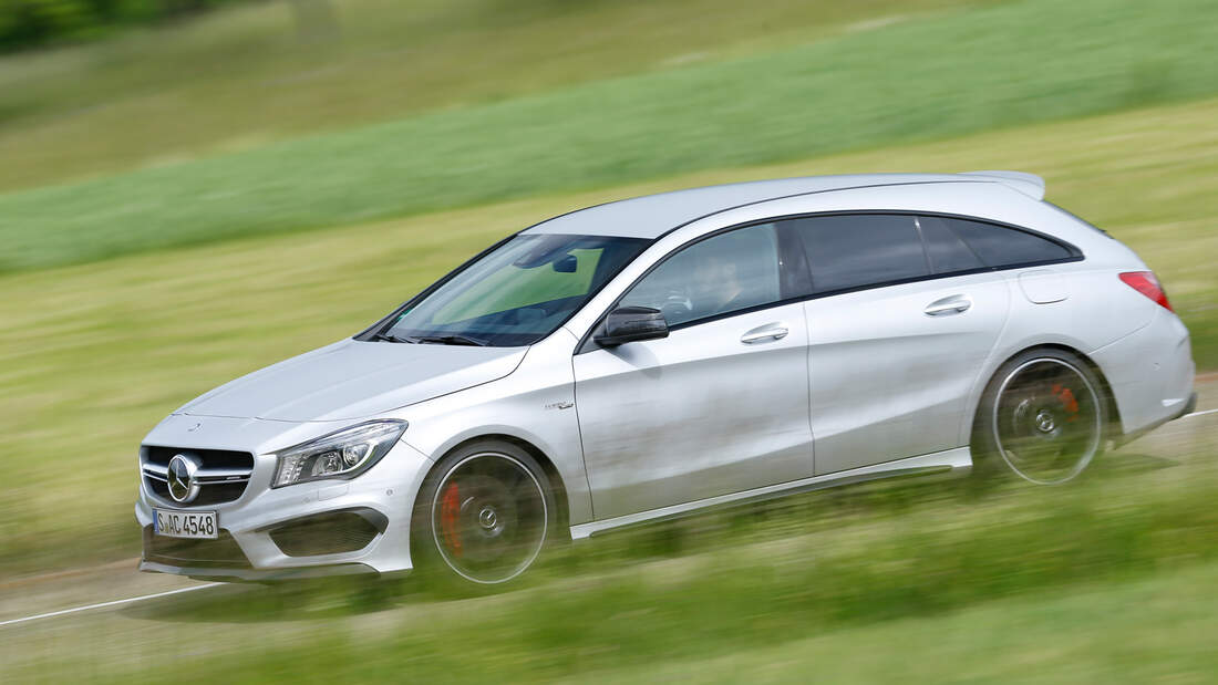 Test Audi RS3 Sportback / Mercedes CLA 45 AMG auto motor und sport