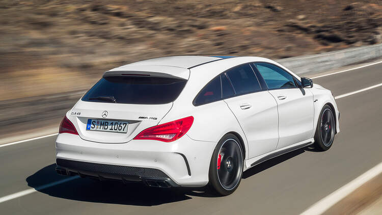 Mercedes Cla 45 Amg Shooting Brake Power Kombi Coupe Mit 360 Ps Auto Motor Und Sport