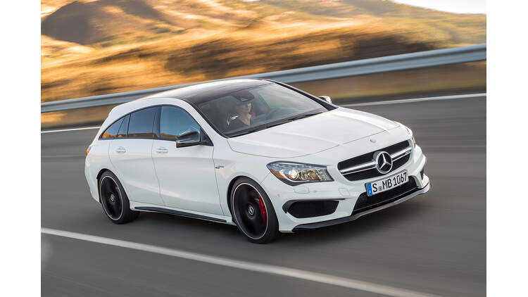 Mercedes Cla 45 Amg Shooting Brake Power Kombi Coupe Mit 360 Ps Auto Motor Und Sport